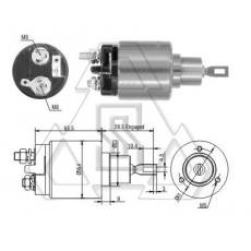 起動機電磁開關(guān)9-330-081-056 ZF 2-773