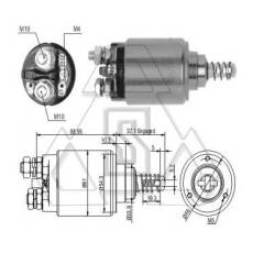 起動機電磁開關(guān)0-331-402-107 ZF 743