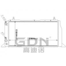 GDN.6.AD.001M-40 奧迪 鋁質散熱器