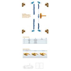 OTA-LD006 假中挺對開窗系統(適用C20) 門窗配件