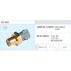 03-003 機油壓力開關(guān) 汽車部件