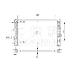 HL-AD002 汽車(chē)散熱器 斯柯達(dá)(進(jìn)口), 大眾(進(jìn)口), 奧迪(進(jìn)口)